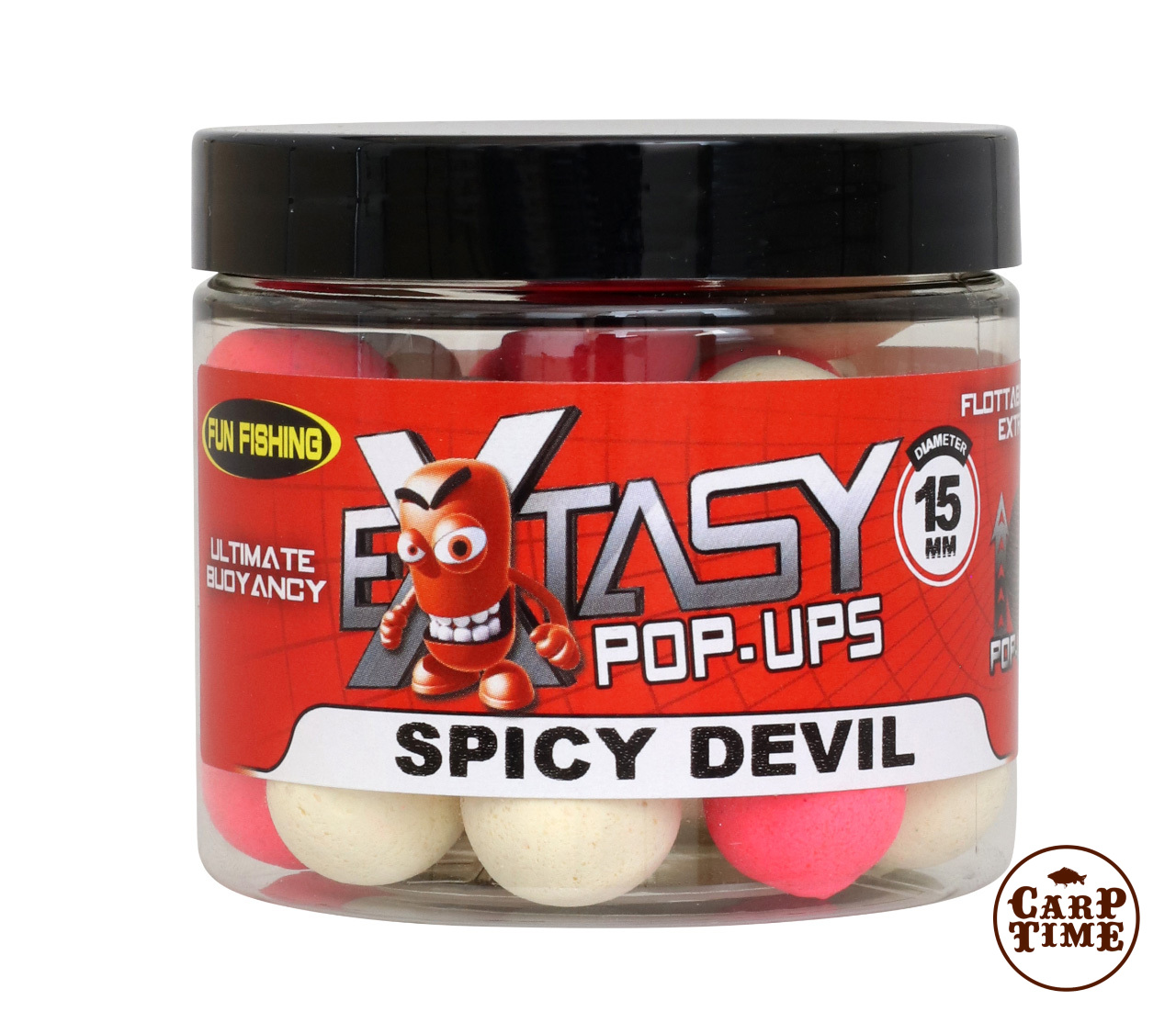 Fun Fishing плавающие бойлы Extasy Spicy Devil (Пряный Дьявол) 15мм 67г.  Купить по цене 1 449 руб.