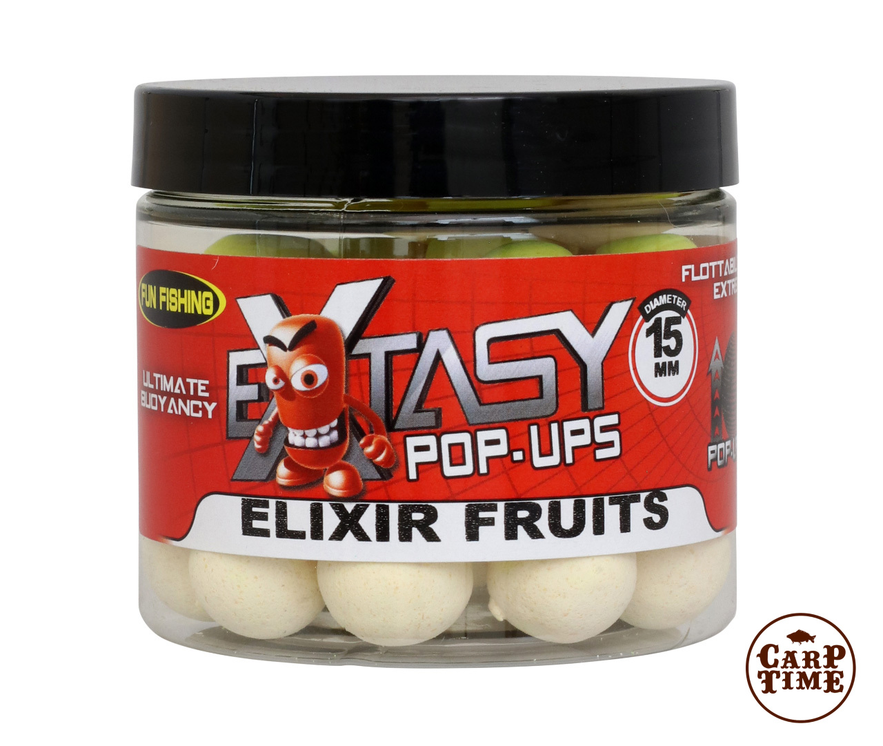 Fun Fishing плавающие бойлы Extasy Elexir Fruits (Фруктовый Эликсир) 15мм  67г. Купить по цене 1 449 руб.