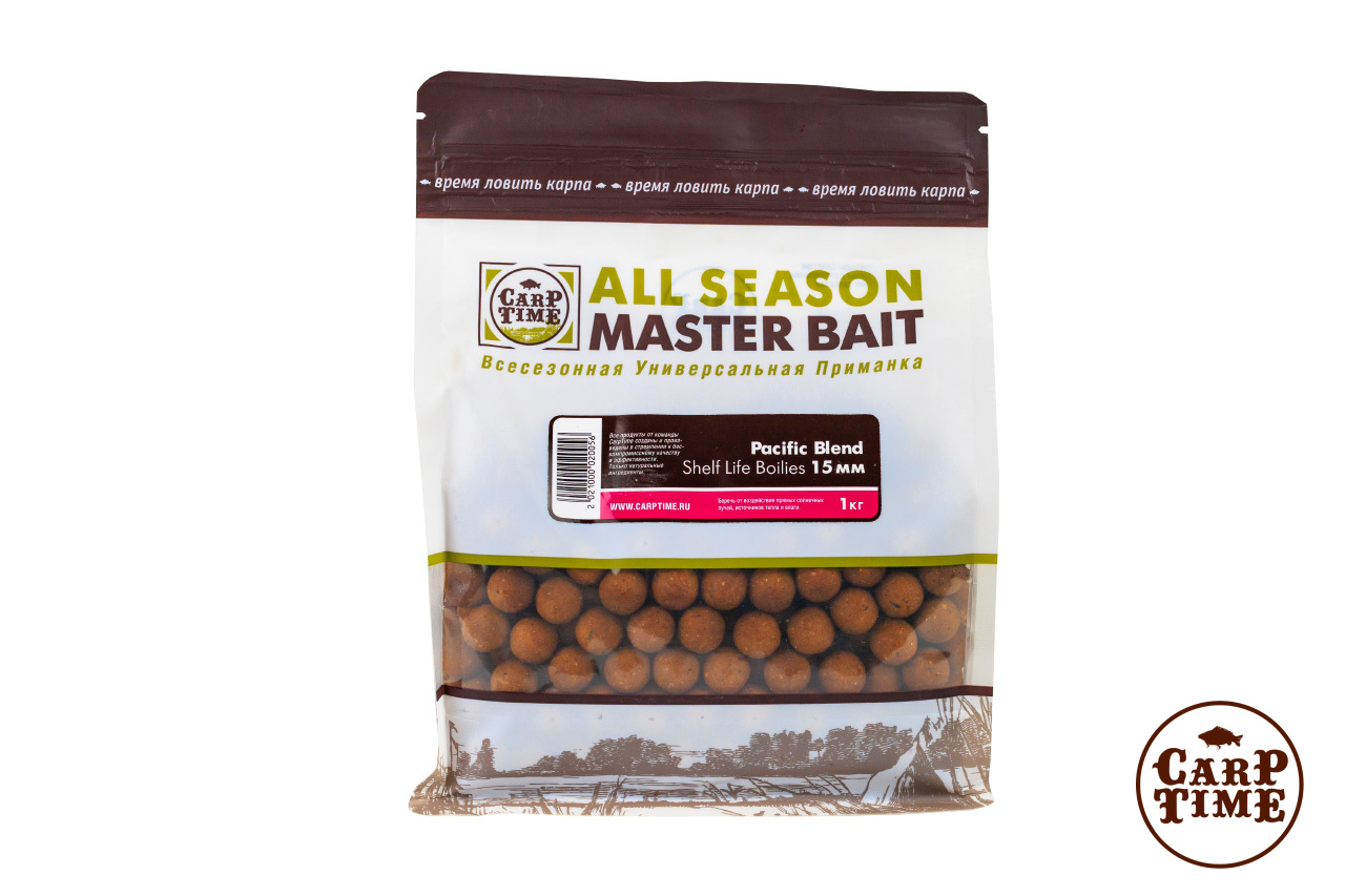 CarpTime MASTER BAIT бойлы Pacific Blend (Пасифик Бленд). Купить по цене от  1 499 руб.