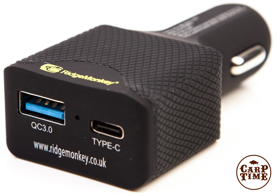 Ridge Monkey адаптер в прикуриватель Vault USB-C PD 45Вт. Купить по цене 4  379 руб.