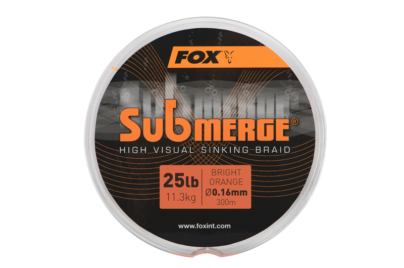 FOX плетеная тонущая леска Submerge
