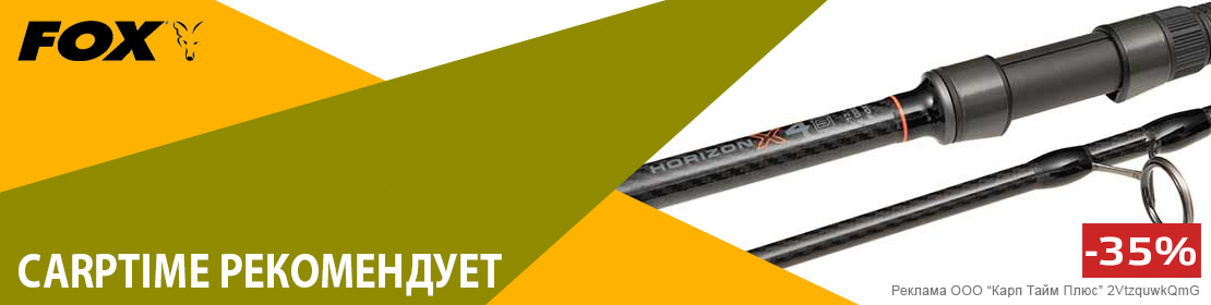 CarpTime рекомендует