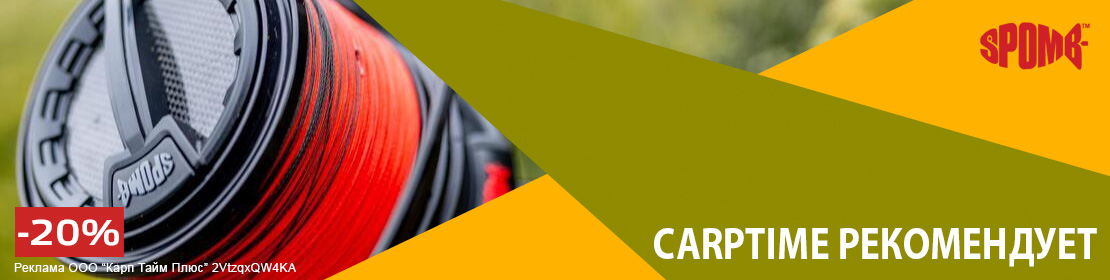 CarpTime рекомендует